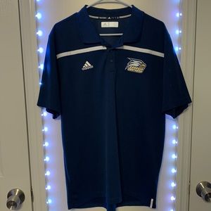 Perfect shape- barely worn Ladies Adidas collared GA Southern shirt